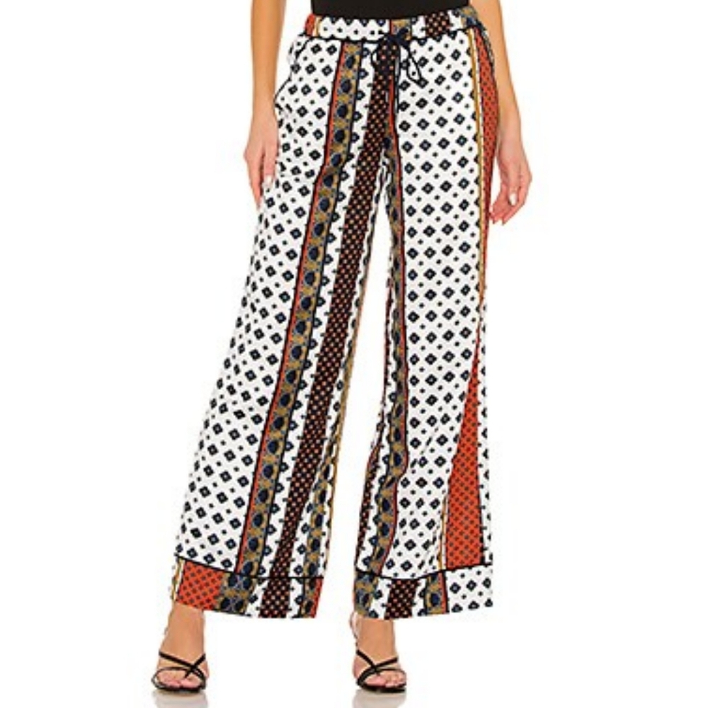 NWT House of Harlow Joni Pajama Pant Pattern, Medium